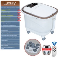 Drop Shipping SPA MachineNewest Deep Most Heated Massage Washing Basin Foot Spa Electric Plastic Foot Steam Bath