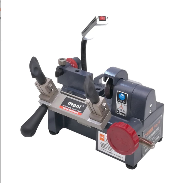 Professional D28 Key Cutting and Duplicating Machine Gray/Black/Red Essential Locksmith Supply Tool