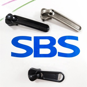 Sbs Tùy Chỉnh Dây Kéo Kéo 3 #<span class=keywords><strong>5</strong></span> #8 #10 # Răng Cao Su Dài Tấm Zip <span class=keywords><strong>Puller</strong></span> Cho Nhà Dệt May Vật Liệu Kim Loại - Product Image 5