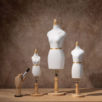 Mini Mannequin Femme Réglable à l'échelle 1/2, 1/3, 1/4 pour la Confection et la Conception de Vêtements – Vente en Gros