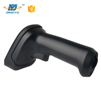 Lecteur de codes-barres sans fil CCD 1D portable DYscan pour la logistique avec 300 lectures/secondes, interfaces USB/COM/PS/2, modes de numérisation multiples