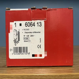 Interruttore Differenziale RCBO Lexic C25 606413 30mA 10kA Unipolare 240V Nuovo Originale Pronto per la Spedizione Automazione Industriale PAC Dedicato PLC Pro - Product Image 1