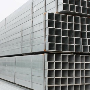 <span class=keywords><strong>Tube</strong></span> carré en acier galvanisé à chaud Q235B Q355B 20x20 40x40 <span class=keywords><strong>50x50</strong></span> pour clôture de construction et serre - Product Image 2
