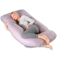 Oreiller de soutien maternité multi-positions personnalisable en tissu rafraîchissant pour le soutien du ventre et la période post-partum