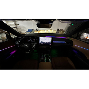 Éclairage d'ambiance intérieur LED 256 couleurs style cristal pour Lexus RX 2023-2025 – Bande lumineuse d'ambiance, accessoires de mise à niveau - Product Image 2