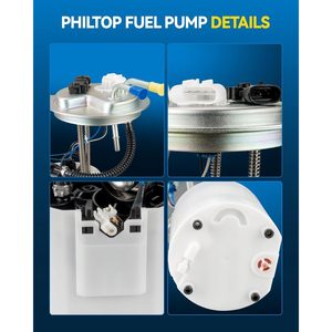 Ensemble de pompe à carburant électrique PHILTOP 5.3L pour Chevy Tahoe GMC Yukon 2005-2007 Remplace E3705M FP22040S - Product Image 2