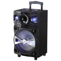 Altavoz de Karaoke Bluetooth con Micrófono, Bafle para Fiestas al Aire Libre, Altavoz de Karaoke de 12 Pulgadas con Micrófono y Bluetooth