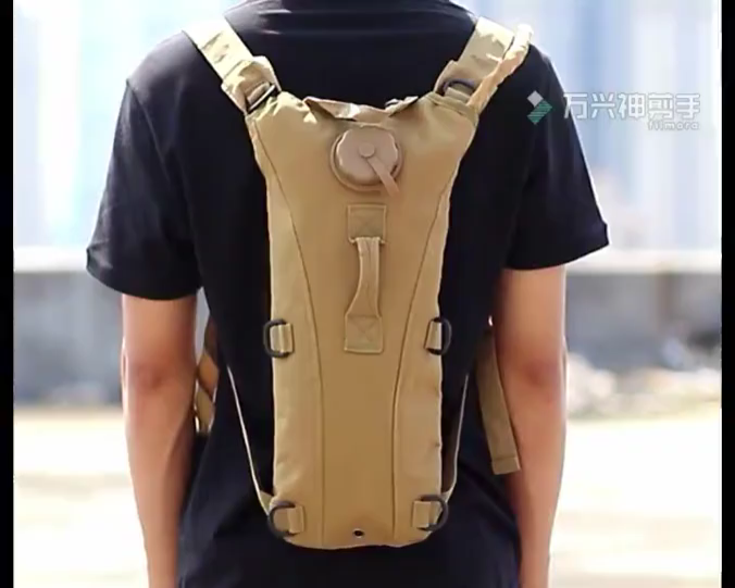 Tactical Hydration Backpack For Outdoor Use Camel Water Bladder