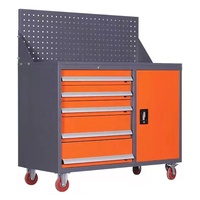 Nouveau modèle Chariot d'atelier en acier Chariot de garage à outils en métal Chariot à outils Chariot à outils avec tiroirs