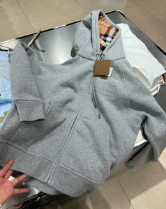 Sweat-shirts à capuche de luxe de haute qualité pour hommes, motif à carreaux, coupe-vent, veste décontractée de sport, vestes pour femmes - Product Image 4