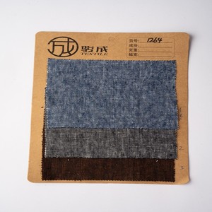 <span class=keywords><strong>Tissu</strong></span> en <span class=keywords><strong>Lin</strong></span> biologique de haute qualité, pour fabrication de vêtements, chemise, vente en gros, 1264 - Product Image 5