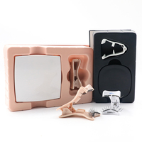 Cils magnétiques faits à la main de haute qualité avec étui applicateur et faux cils quantiques doux miroir dans une boîte à cils
