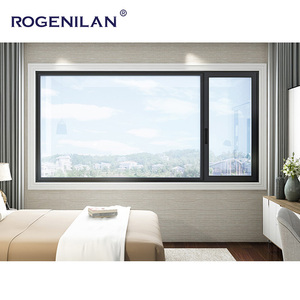 Rogenilan nhôm dân cư cửa sổ kính lớn cách âm cửa sổ toàn cảnh sàn nhà thương mại cửa sổ hình ảnh cố định - Product Image 3