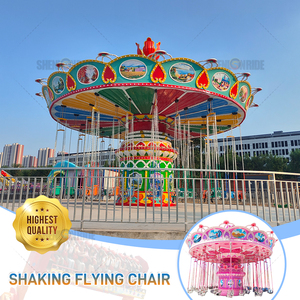 Aventure en plein air palpitante tir aérien chaise volante Jet Spinning Spiral Rides à vendre pour les parcs d'attractions - Product Image 3