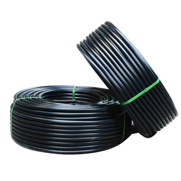 Offre Spéciale bas prix noir bleu couleur PE100 tuyau d'eau en plastique PE tuyau HDPE