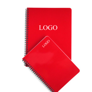 Cuaderno Espiral Personalizable con Logotipo para Escuela u Oficina, Cartón Gris, Opciones Multicolor, 100 Hojas, Cuaderno de Composición para Promociones - Product Image 4