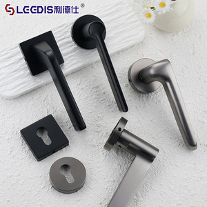 Legdis Lever <b>Lock</b> Zinc Alloy Solid Wood Door <b>Locks</b> Durable Furniture Hardware Bedroom Door <b>Lock</b> With <b>Keys</b> - Product Image 1