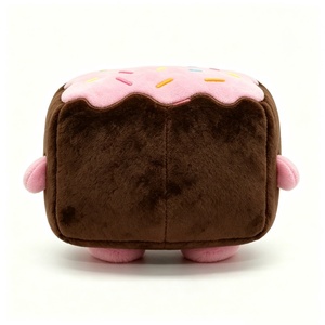 Jouets en peluche personnalisés en forme de gâteau et de pépites de chocolat - Thème alimentaire - Peluche Squishy en coton PP - Édition Halloween pour bébés de 0 à 24 mois - Product Image 5