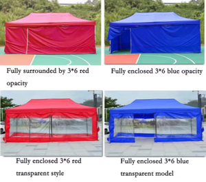 Nhiệm vụ nặng nề <span class=keywords><strong>pop</strong></span>-up thể thao bên cắm trại Lều hàng rào 5m x 5m không thấm nước Windproof cách nhiệt sự kiện ngoài trời triển lãm - Product Image 4