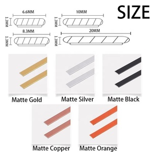 Ruban adhésif imperméable pour joint de <span class=keywords><strong>mur</strong></span>, <span class=keywords><strong>moulure</strong></span> plate flexible pour plafond et décoration murale intérieure - Product Image 2