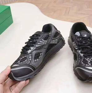 Chaussures de marche de luxe en cuir véritable pour hommes et femmes, style baskets à lacets de créateur, collection 2026, best-seller - Product Image 2