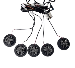 Ventilatori ad alte prestazioni cuscinetti riscaldanti universali ogni tipo di veicolo sedile dispositivo di ventilazione per auto SUV Minivan altri seggiolini auto - Product Image 3