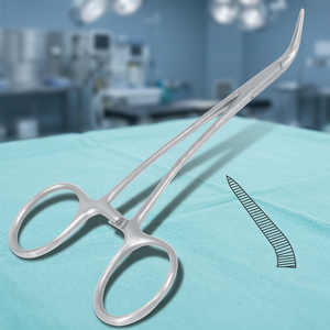 Pinzas Quirúrgicas Manuales de Acero Inoxidable Six Flowers Peet Splinter Forceps para Cirugía General Clase I - Product Image 5