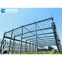 Estructura Metálica Prefabricada de Instalación Rápida para Taller, Almacén, Estructura de Acero para Fábrica y Almacenamiento de Mercancías