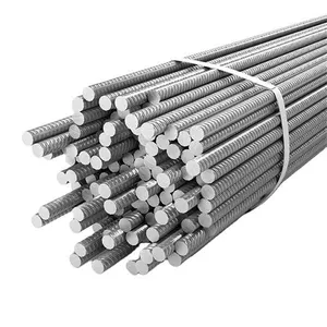 Hot sale tmt hrb400 small mini rough 0.2mm 12mm deformed rebar steel prices for building