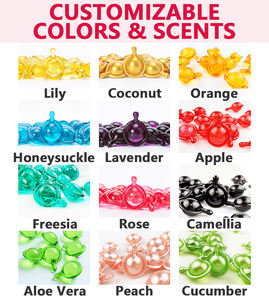 OEM Serum Argan minyak Vegan Jojoba organik perawatan rambut suplemen Vitamin menyusui kapsul pertumbuhan rambut meninggalkan dalam menutrisi penggunaan di rumah - Product Image 4