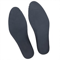 Semelles intérieures confortables en cuir de vachette noir, avec soutien de la voûte plantaire, souples et respirantes, unisexes, pour le sport quotidien