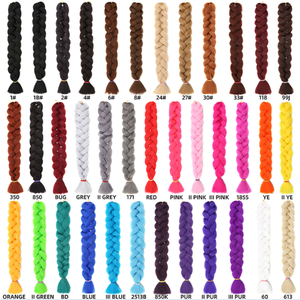 Vente en gros 82 pouces 165g Jumbo <span class=keywords><strong>tresses</strong></span> Expression tressage cheveux Ultra EZ Crochet synthétique Yaki pré-étiré Perm facile tresse 41 pouces - Product Image 5