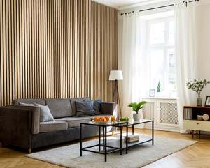 Offre Spéciale bois plaqué insonorisé fibre de polyester base acoustique <span class=keywords><strong>Woodupp</strong></span> Akupanels panneaux de bois décoration murale intérieur - Product Image 6