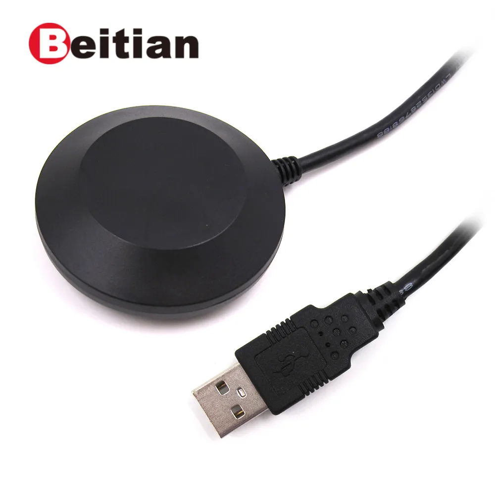 BEITIAN 5.0V Supply Voltage 2m Length Dual USB GLONASS GPS GNSS Receiver USB Level BN-80U Better Than BU-353S4 Star SIRF IV