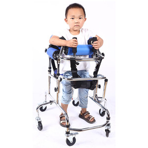 Andador para niños Jiaxin con ruedas, altura de 0.9-1.3 m, ayuda de entrenamiento de acero inoxidable para niños - Product Image 4