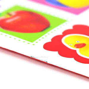 Custom Full Color Children Book Printed Kids Early Education Alphabet Book Reusable <b>Sticker</b> Books Softcover - Product Image 6