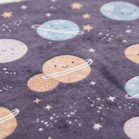 Tapis de jeu pour bébé en velours corail épais, antidérapant, écologique, non toxique, de style moderne, couleur unie