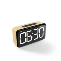 Jam Meja Elektronik Modern dengan Layar LED Digital, Fungsi Snooze dan Alarm, Harga Promo