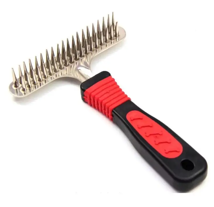 Stile classico di Lusso Pet Cane Del Gatto di Capelli Grooming Rastrello Spazzola Pettine Pet Clean Tool