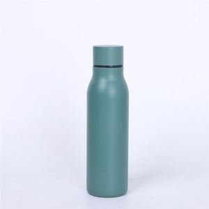 Insulated 304 Stainless Steel Sports Water Bottle <b>Double</b> <b>Wall</b> Vacuum Cola-Shape Travel <b>Mug</b> for Outdoor Car Use - Product Image 5