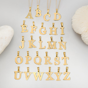 Colgante de Letra Dorada con Micro Diamantes Engastados, Charm de Alfabeto para Collar o Pulsera, Accesorio de Joyería Personalizado Unisex para Uso Diario - Product Image 3