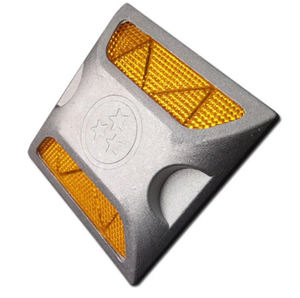 Luce di alluminio impermeabile a <span class=keywords><strong>LED</strong></span> ad energia solare per strada con luce riflettente per luce di terra percorso Dock luce di avvertimento - Product Image 4