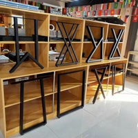 Servicio de Corte Láser y Soldadura de Accesorios para Muebles OEM, Patas para Escritorio, Comedor y Oficina