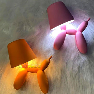 Portable Cordless Table <strong>Lamp</strong> Bedside Balloon <strong>Dog</strong> Decorative Ambiance Rechargeable 5V Desk <strong>Lamp</strong> Camping Nightlight bar Table <strong>Lamp</strong>