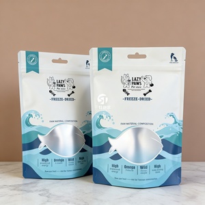 ถุงใส่อาหารสัตว์เลี้ยงแบบตั้งได้ พร้อมซิปล็อค สำหรับบรรจุอาหารสุนัขและแมวแบบแห้ง - Product Image 4