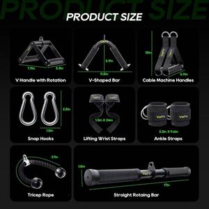 VIGFIT Multi-function Gym Fitness Equipment Cable Machine <strong>Attachment</strong> <strong>LAT</strong> <strong>Pulldown</strong> <strong>Attachments</strong> Cable Machine Accessories - Product Image 6