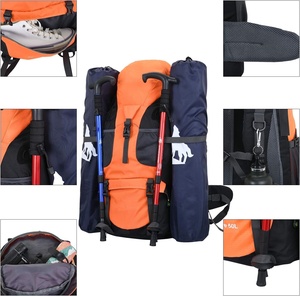<span class=keywords><strong>Sac</strong></span> à dos <span class=keywords><strong>de</strong></span> <span class=keywords><strong>randonnée</strong></span> imperméable <span class=keywords><strong>de</strong></span> grande capacité <span class=keywords><strong>50L</strong></span> à la mode PVC <span class=keywords><strong>Sac</strong></span> <span class=keywords><strong>de</strong></span> camping portable pour les voyages en plein air Aventure Fermeture éclair - Product Image 2