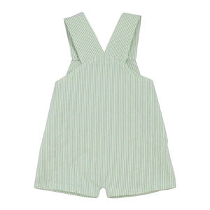 Venta al por mayor bebé niño verano Seersucker Jonjon mameluco personalizado nombre bordado Niño pequeño sin mangas Shortall niño ropa <span class=keywords><strong>2025</strong></span> - Product Image 6