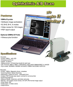 Chất Lượng Hàng Đầu Mới Nhất Mắt Máy AB Quét Xách Tay Máy Siêu Âm SW-2100 - Product Image 4