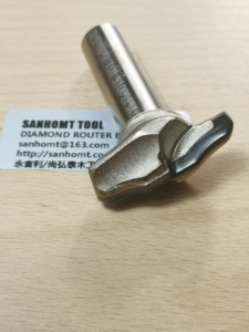 Sanhomt YJL150015 PCD CNC à commande numérique pour le travail du bois Fraise à découper au diamant Fraise pour la sculpture et le fraisage Sanhomt - Product Image 3